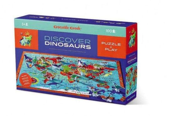 Crocodile Creek Discover Puzzle Dinosaurs 100pc