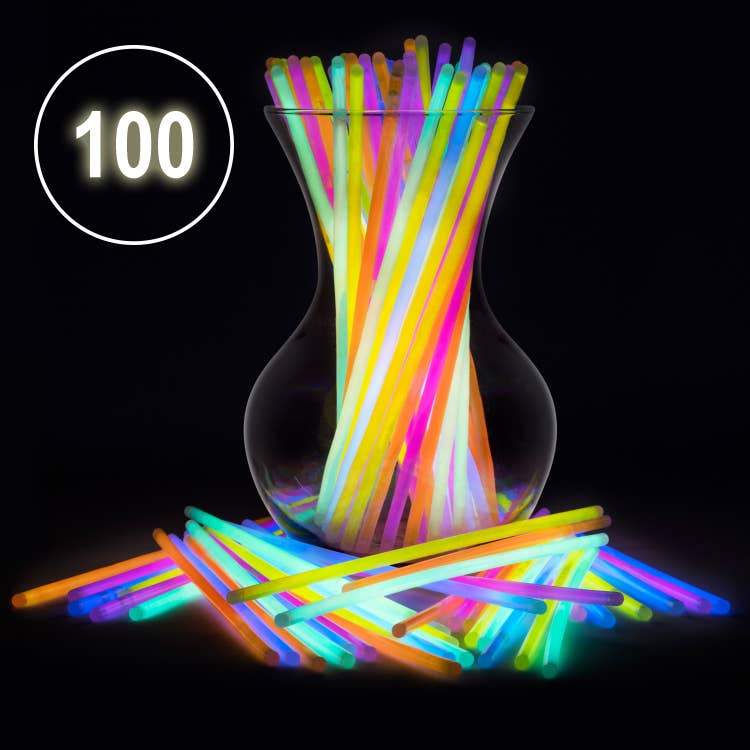 100 Ct Glow Sticks - Tadpole