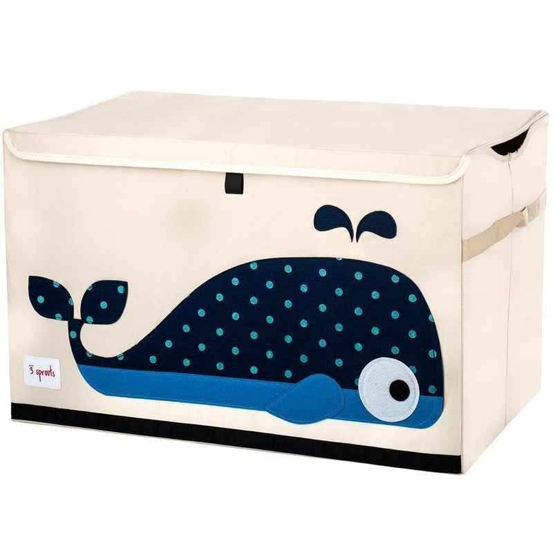 3 Sprouts Toy Chest Whale - Tadpole