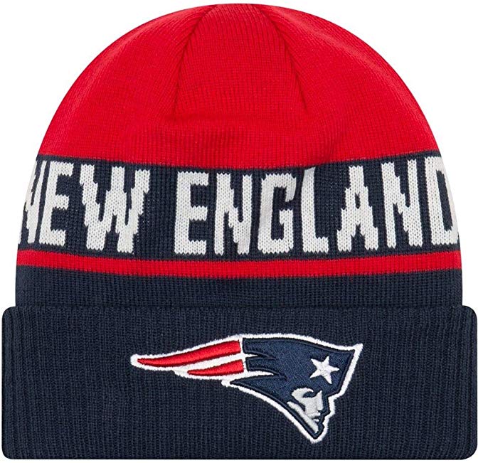 ‘47 Brand New England Patriots Chilled Cuff Knit Hat/Cap 2y+ - Tadpole