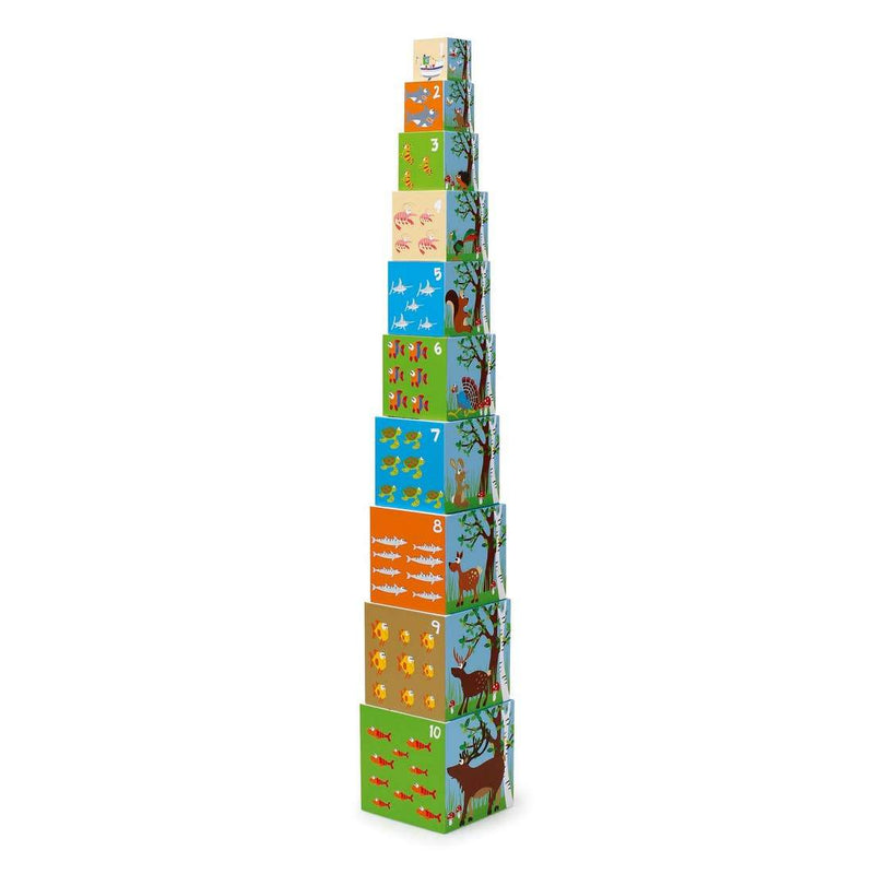Animals of the World Stacking Tower - Tadpole