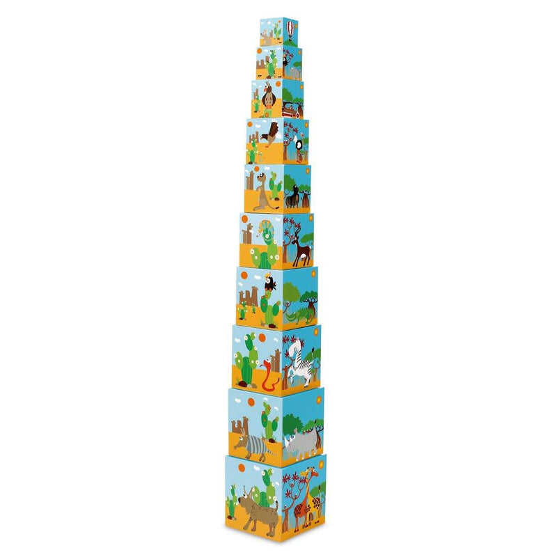 Animals of the World Stacking Tower - Tadpole