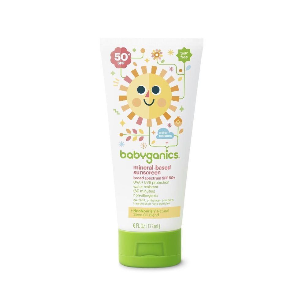 Babyganics Sunscreen Lotion SPF 50+ 6oz - Tadpole