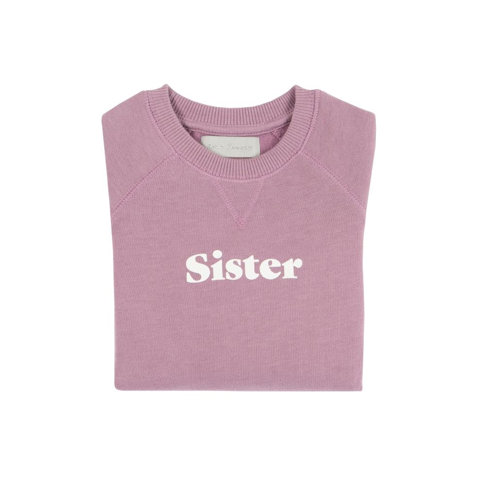 Bob & Blossom Violet Sister Sweatshirt - Tadpole
