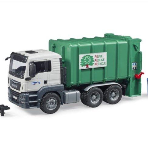 Bruder MAN TGS Recycling Truck - Tadpole