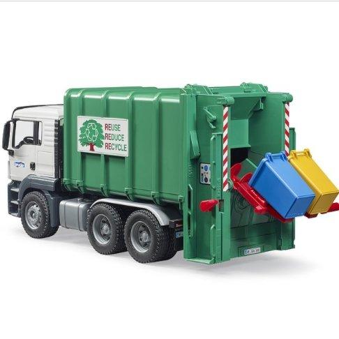Bruder MAN TGS Recycling Truck - Tadpole