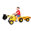 CAT Kid Tractor with Trailer - Tadpole