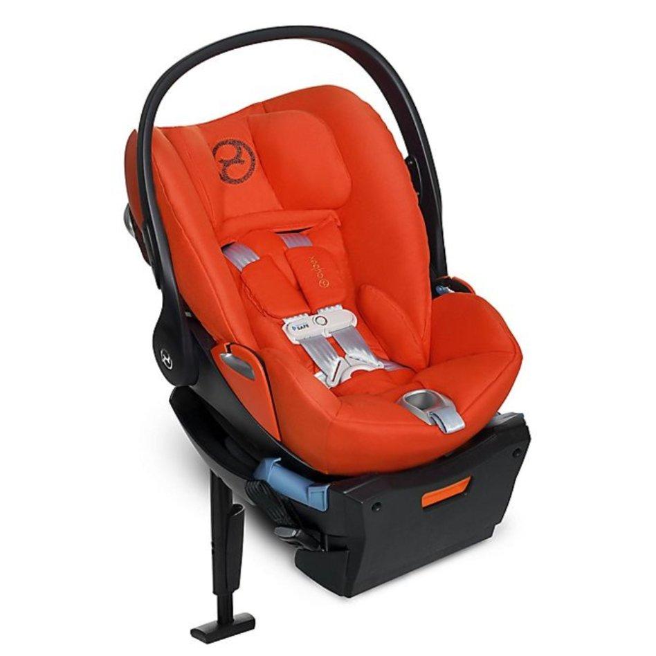 Cybex Platinum Cloud Q SensorSafe Infant Car Seat + Base - Tadpole