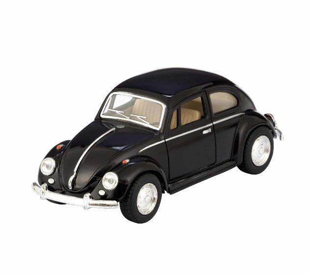 Diecast VW 5' Classic Black Beetle - Tadpole