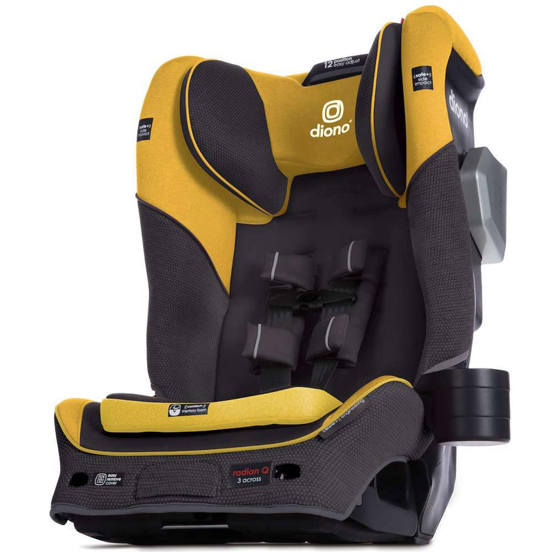 Diono Radian 3QXT Ultimate 3-Across All-in-One Convertible Car Seat - Tadpole