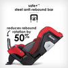 Diono Radian 3QXT Ultimate 3-Across All-in-One Convertible Car Seat - Tadpole