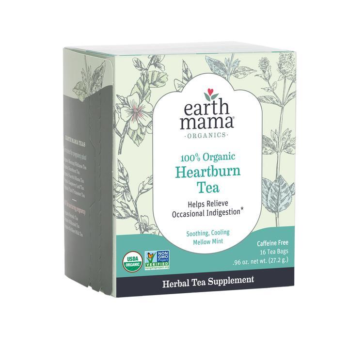 Earth Mama Organics Heartburn Tea - Tadpole