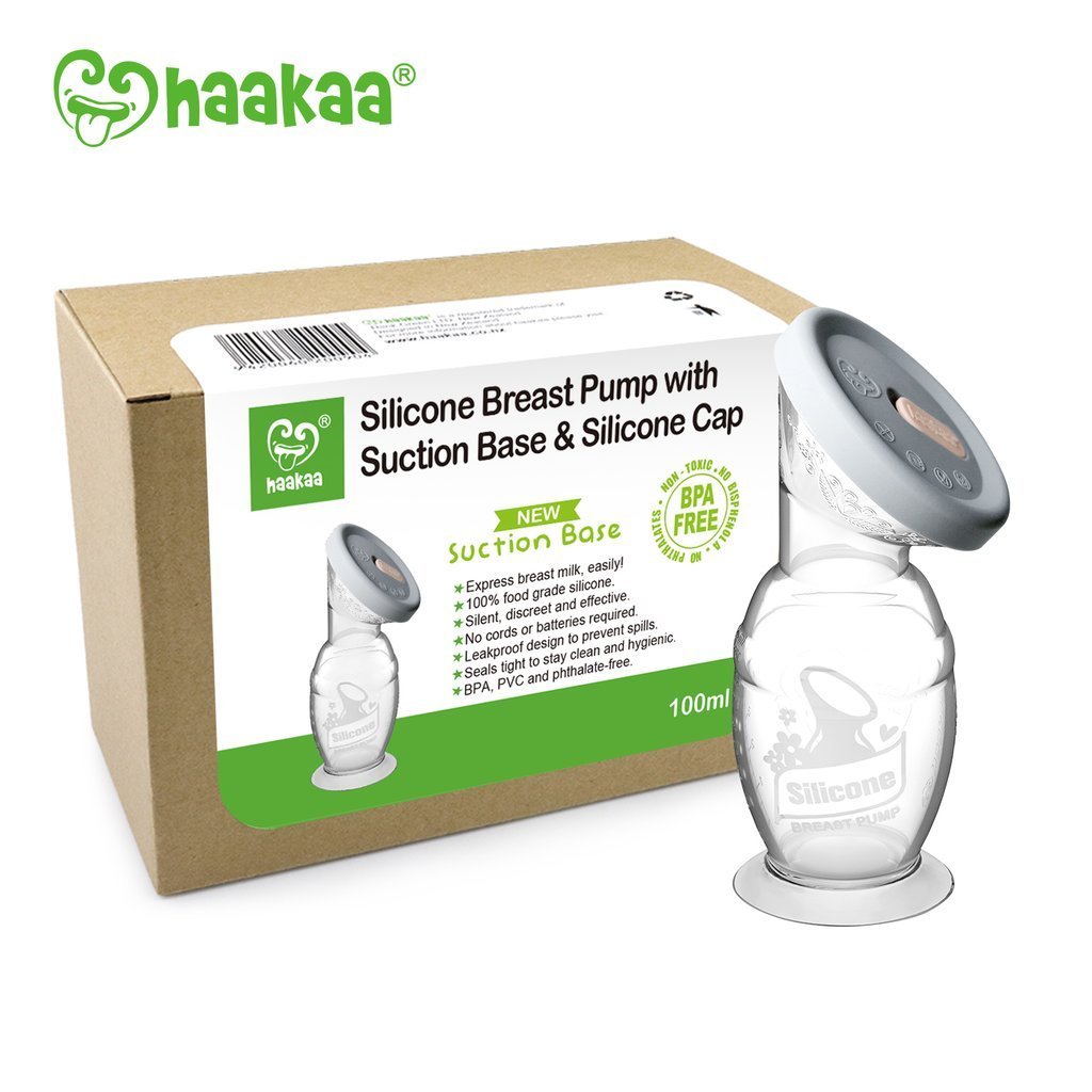 Haakaa Silicone Pump with Silicone Lid Set - Tadpole