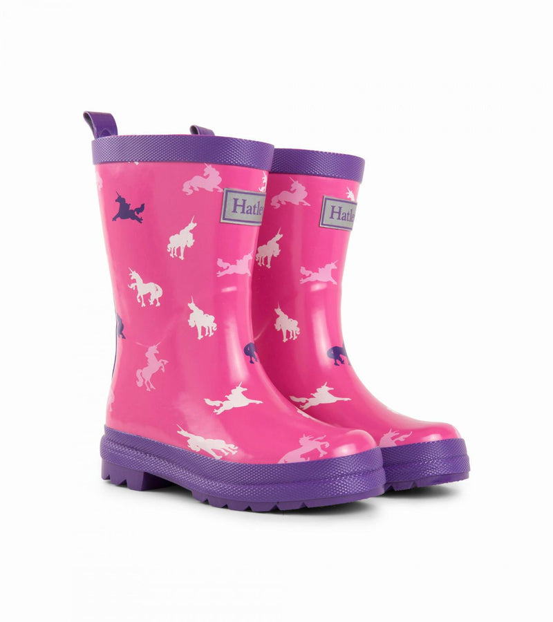 Hatley Rain Boots Unicorn Silhouette - Tadpole