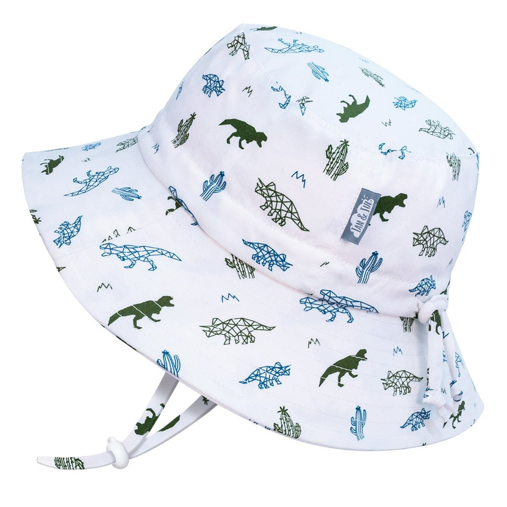 Jan & Jul Dino | Cotton Bucket Hat - Tadpole
