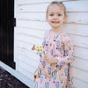 Kidpole Organics Air Balloon Kids Dress - Tadpole