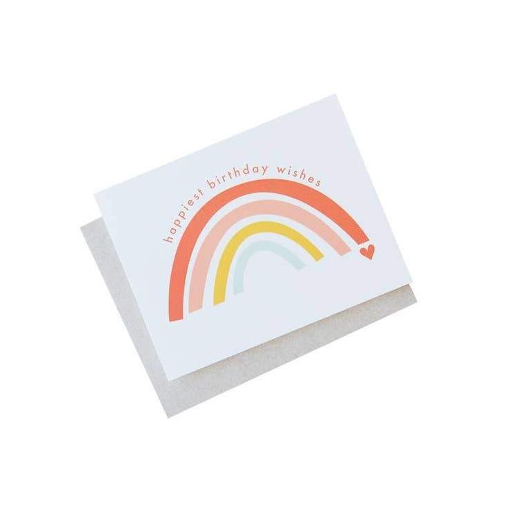 Knot & Bow Rainbow Birthday Card - Tadpole