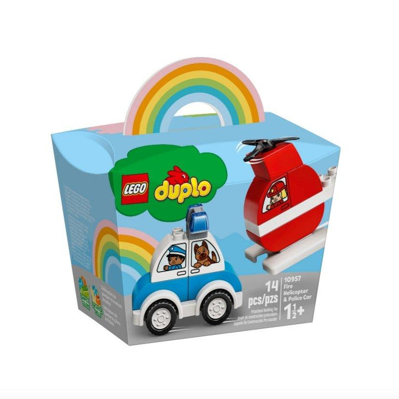 LEGO DUPLO® Fire Helicopter & Police Car - Tadpole