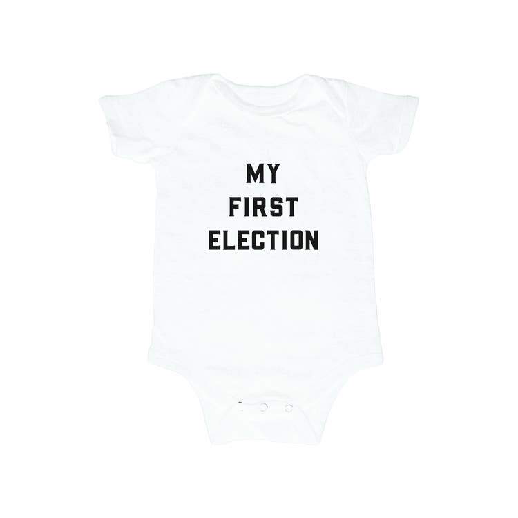 Love Bubby My First Election Bodysuit - Tadpole