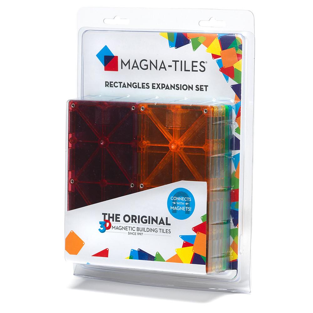 Magna-Tiles Rectangles 8-piece Expansion Set - Tadpole