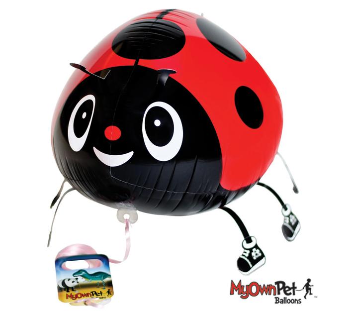 My Very Own Pet Balloon 14" Lady Bug - Tadpole