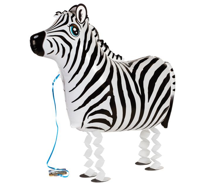 My Very Own Pet Balloon 23" Zebra - Tadpole