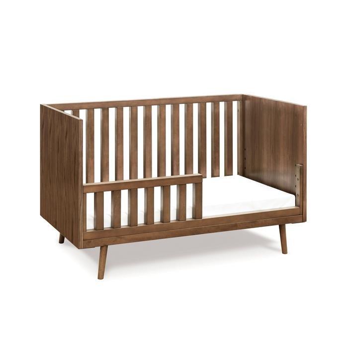 Nifty Timber Cot in Walnut - Tadpole