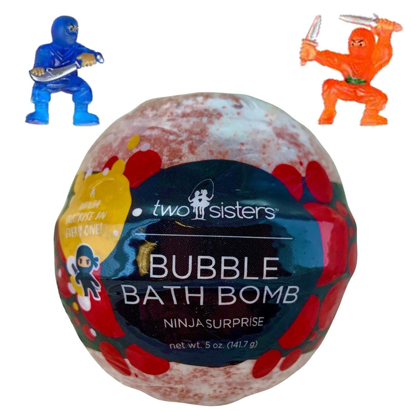 Ninja Toy Surprise Bubble Bath Bomb - Tadpole