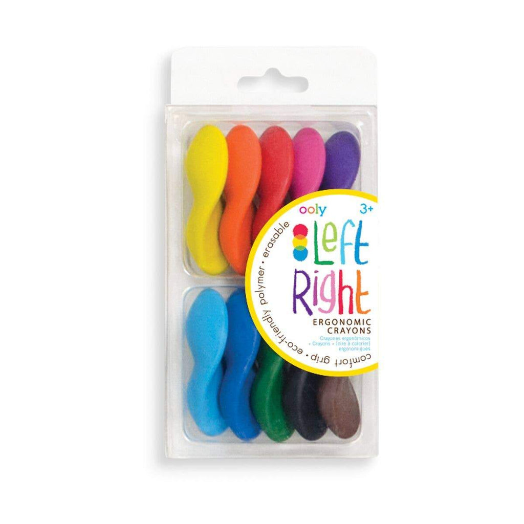 Ooly Left & Right Crayons - Tadpole