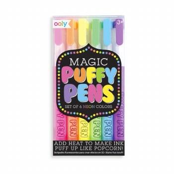 Ooly Magic Neon Puffy Pens - Tadpole