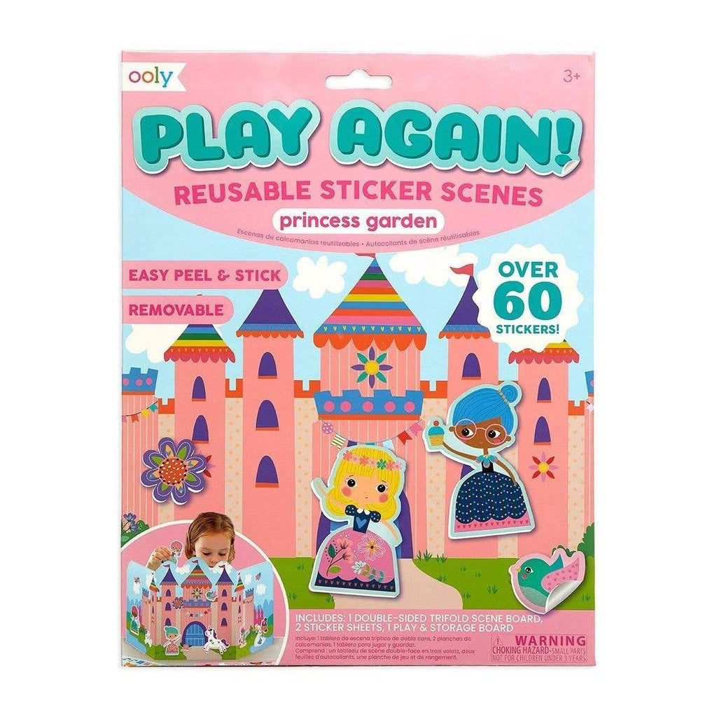 Ooly Play Again! Reusable Sticker Scenes - Tadpole