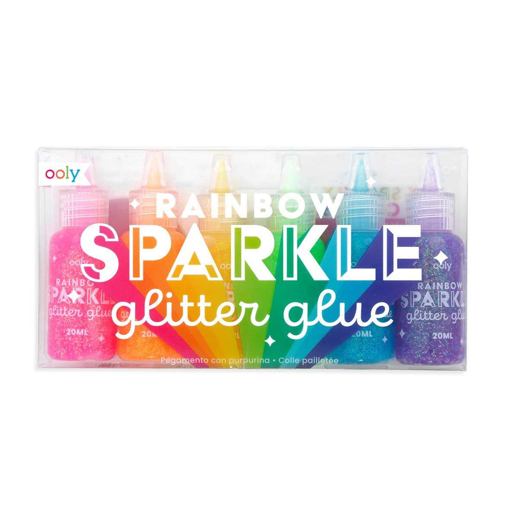 Ooly Rainbow Sparkle Glitter Glue - Tadpole