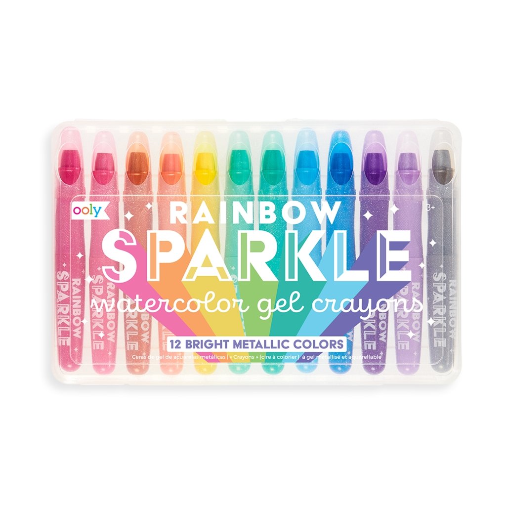 Ooly Rainbow Sparkle Metallic Watercolor Gel Crayons - Tadpole