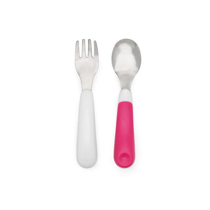 OXO Tot On-the-Go Fork and Spoon Set - Tadpole