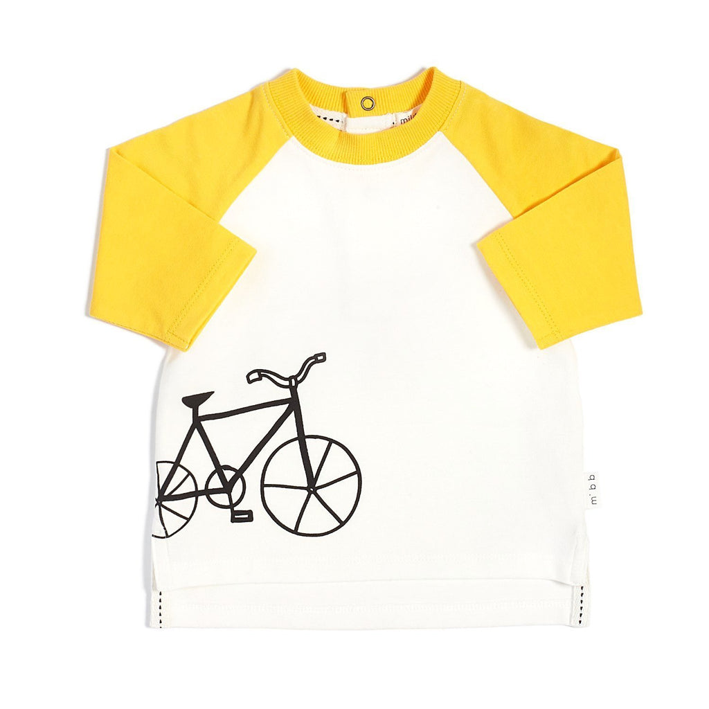 Petit Lem Knit Baby T-Shirt Off-White - Tadpole