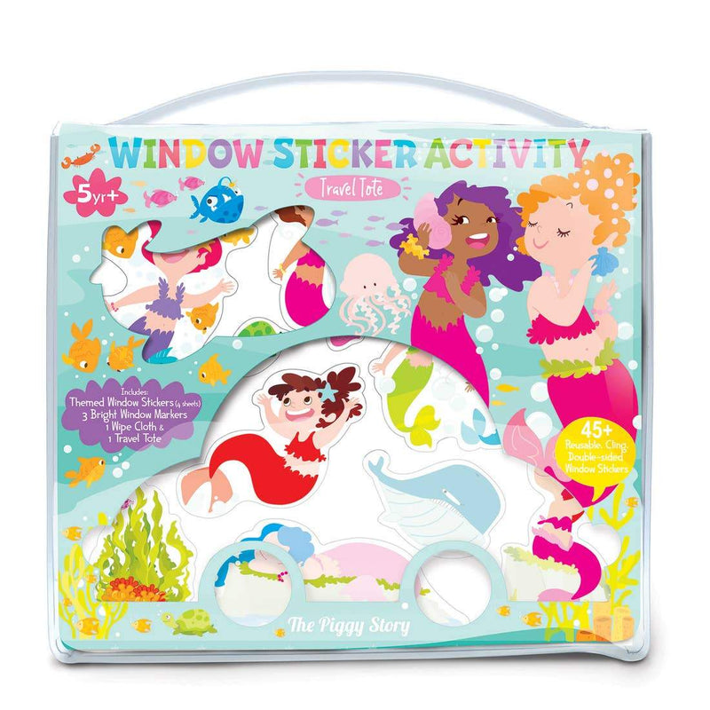 Piggy Story Window Sticker Activity - Tadpole