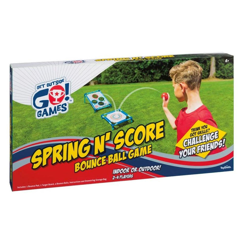 Spring N' Score Indoor/ Outdoor Bounce Ball Game - Tadpole