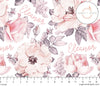 Sugar + Maple Small Blanket & Hat Set - Wallpaper Floral - Tadpole