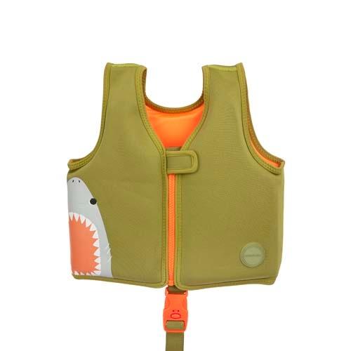 Sunnylife Lifesaver Vest 1-2 Shark Attack - Tadpole