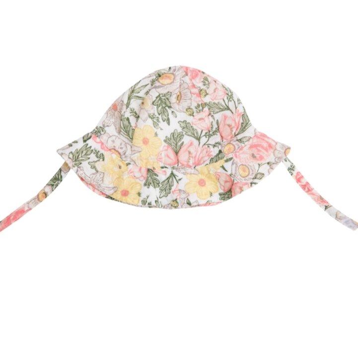 Traditional Floral Sunhat - Tadpole
