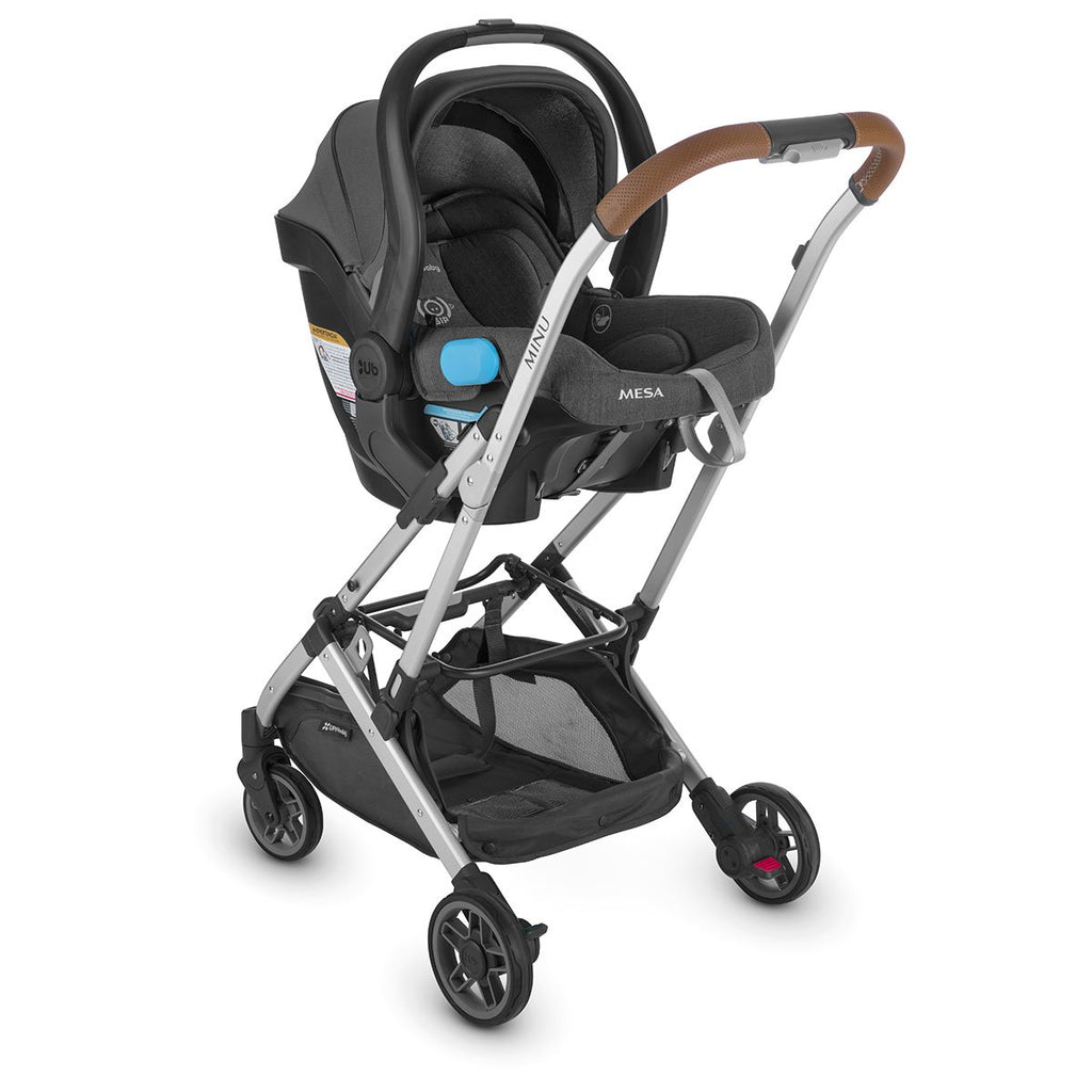UPPAbaby Minu Stroller Frame + Mesa Car Seat Adapters