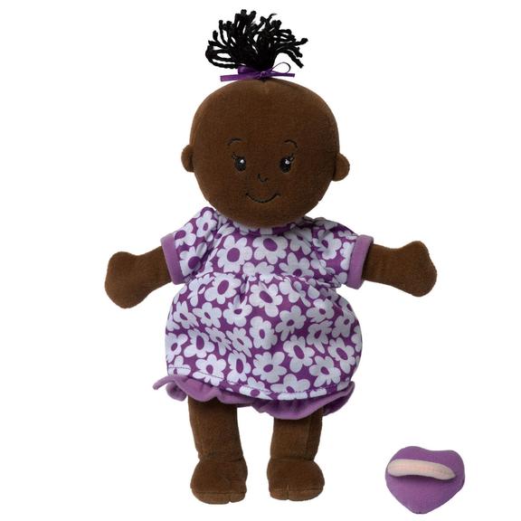 Wee Baby Stella Doll Purple Flowers - Tadpole